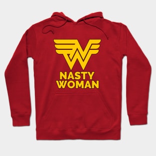 nasty woman gold Hoodie